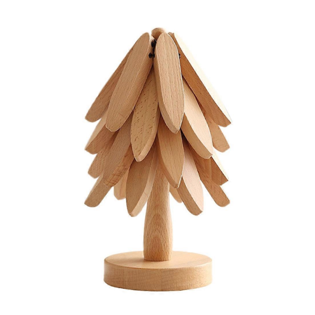 Edel Holz | Tannenbaum Untersetzer