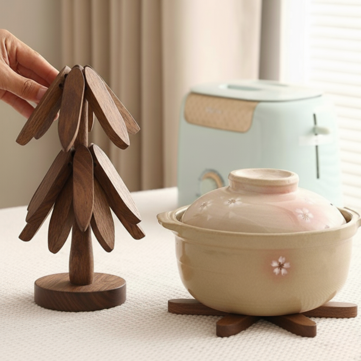 Edel Holz | Tannenbaum Untersetzer